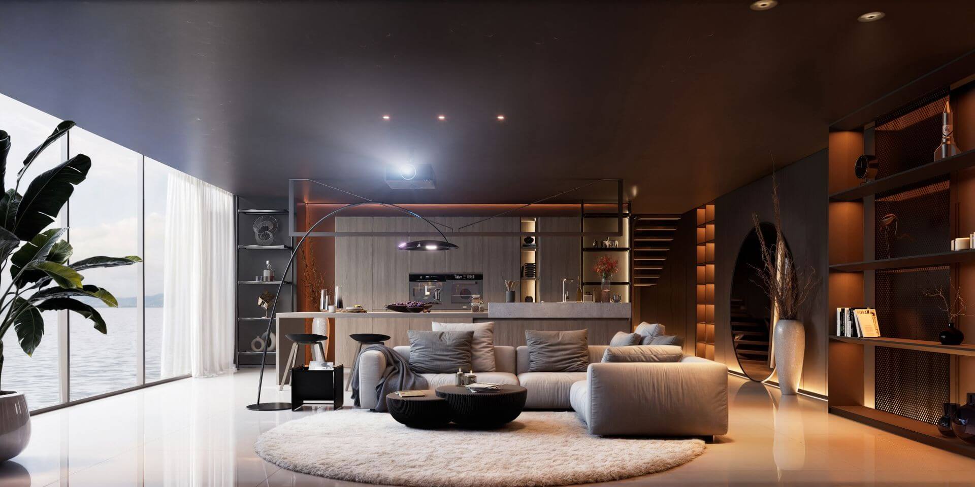 Realizacje projektów wnętrz apartamentów wykonane przez SG Projekt