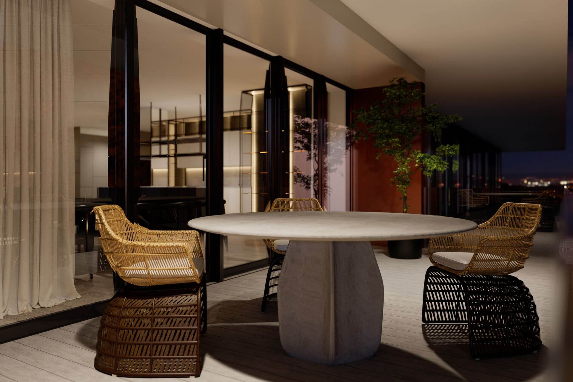 Realizacje projektów wnętrz apartamentów wykonane przez SG Projekt