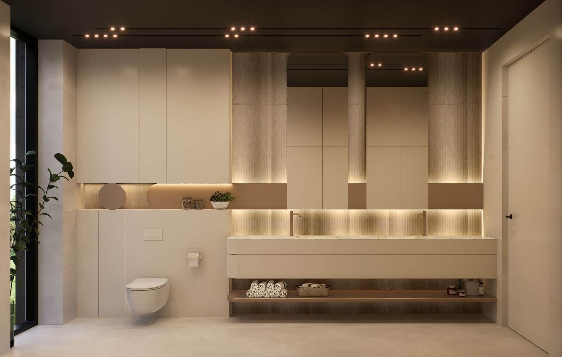 Realizacje projektów wnętrz rezydencji i domów wykonane przez SG Projekt