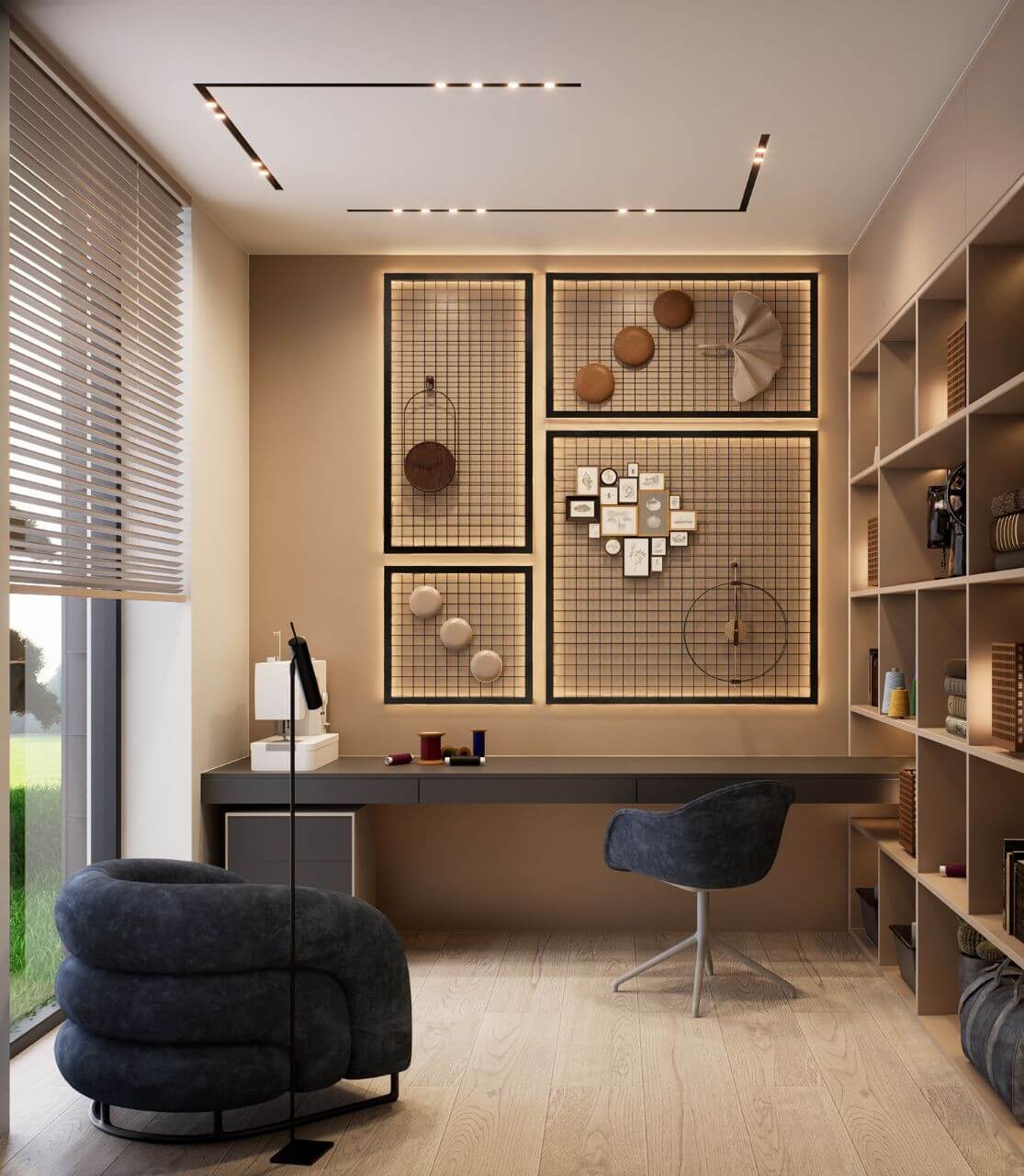 Realizacje projektów wnętrz rezydencji i domów wykonane przez SG Projekt