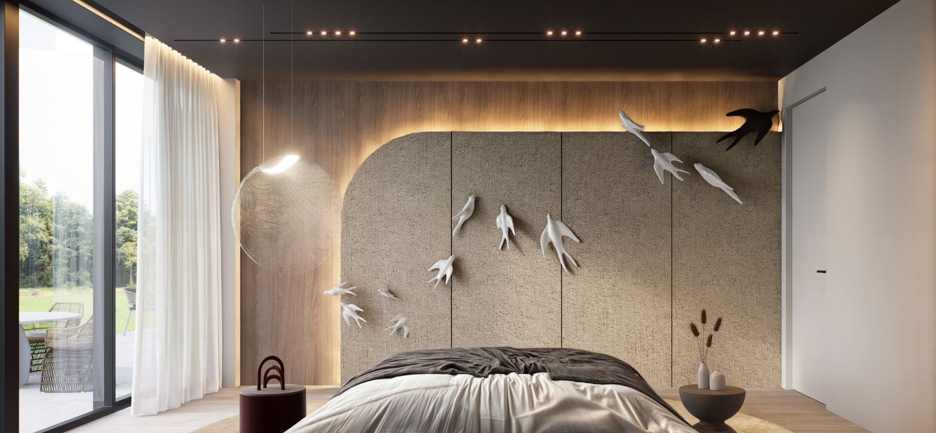 Realizacje projektów wnętrz rezydencji i domów wykonane przez SG Projekt