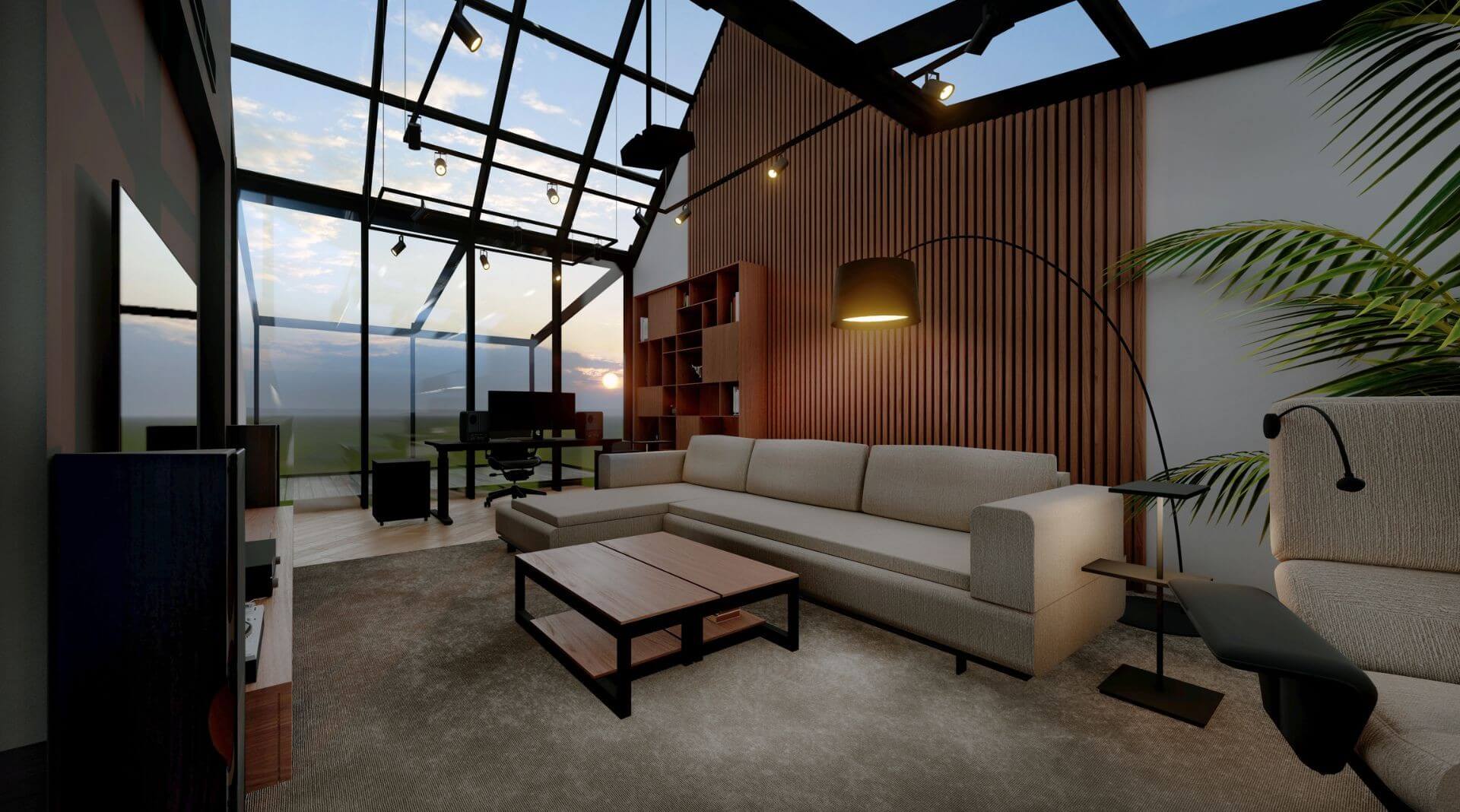 Realizacje projektów wnętrz rezydencji i domów wykonane przez SG Projekt