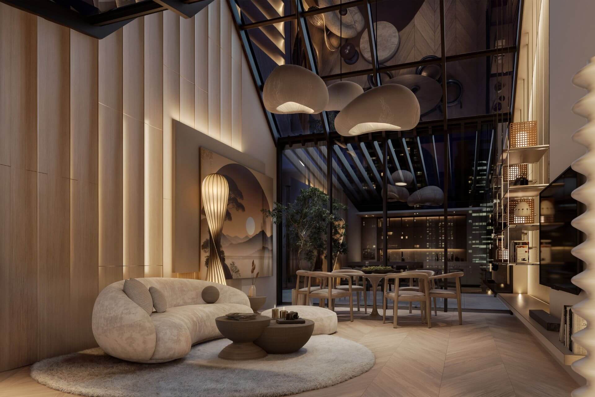 Projekty wnętrz apartamentów Premium | SGPROJEKT